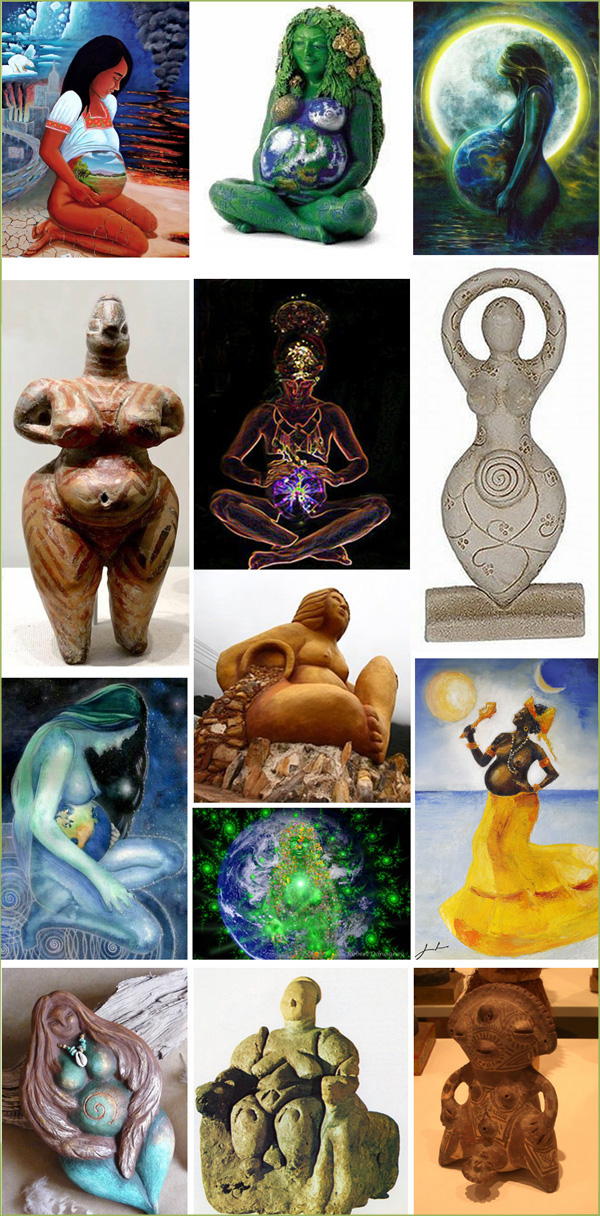 Goddesses of fertility and Mother Earth